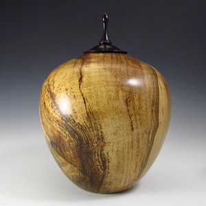 Spalted Myrtle Urn