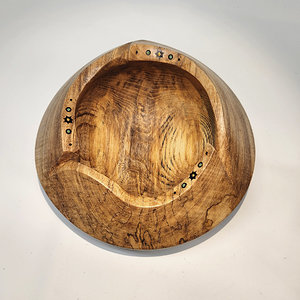 Spalted, Twisted Swirl (Top)