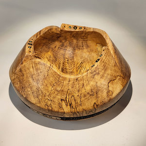 Spalted, Twisted Swirl