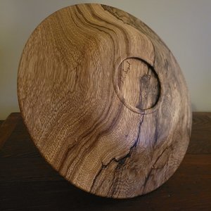 11" Black Limba ogee bowl