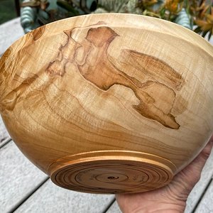 Figured Ambrosia Maple Bowl