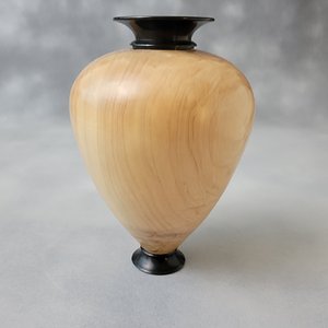 Maple & Ebony Vase