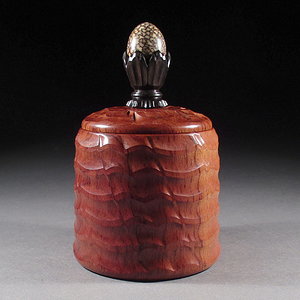 Ornamental Mopane Wood Box