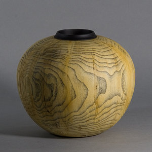 Spalted Hackberry Vessel