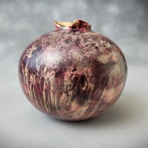 Boxelder burl hollow form