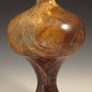 Walnut Crotch Vase