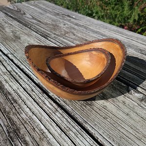 Live Edge Maple bowls