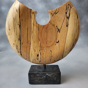 Spalted maple interrupted torus