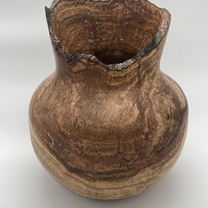 Oak Burl Vase