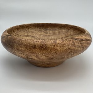 Red Oak Burl Bowl