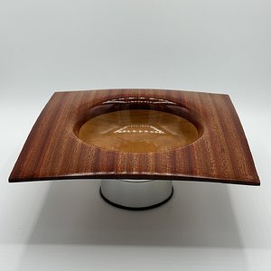 Square droop edge dish