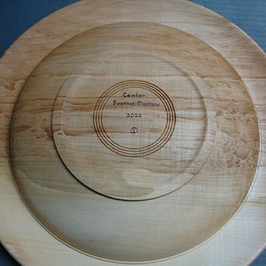 Family platter, bottom view