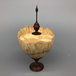 Maple Burl Natural Edge Box