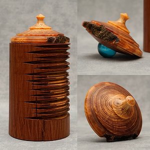 Scarred Box; Hickory and (Pine) Fatwood