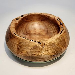 Half-Twist Embellished Bowl