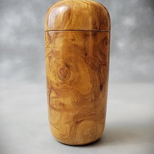 Cherry Lidded Jar