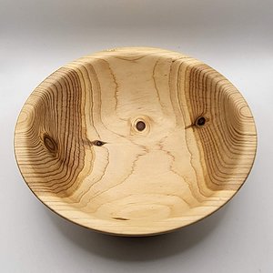 Cedar serving bowl