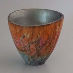 End grain bowl