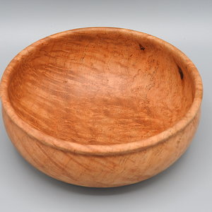 Madrone Burl Rolled Rim Bowl