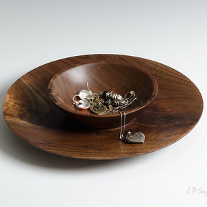 Walnut Jewelry Dish