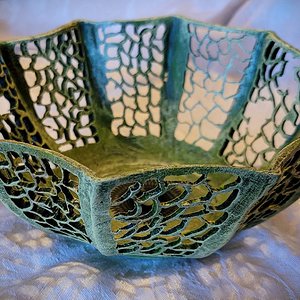 Scalloped Bowl