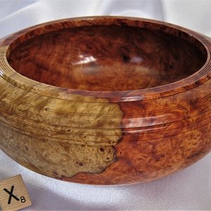 2058 Thailand Red Amboyna Burl.