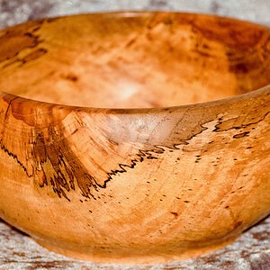 Spalted Pecan Calabash