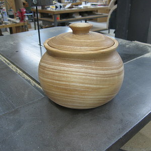 First go at a lidded pot.