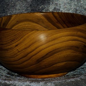 Pecan Calabash 10x5