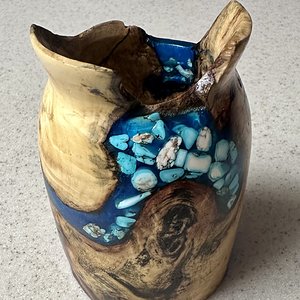 Buckeye & turquoise
