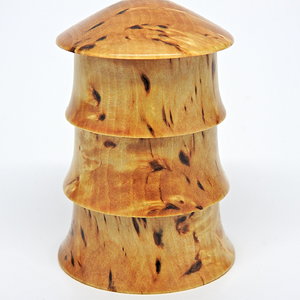 Masur Birch Pagoda Box