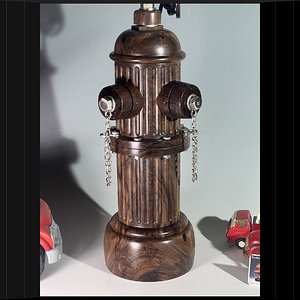 1186 Arizona walnut lamp