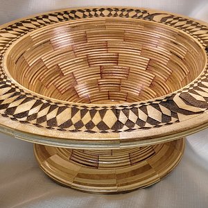 Plywood Segmented Bowl