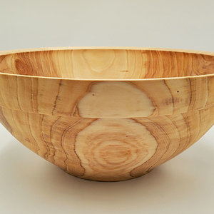 Very Large Cypress Salad Bowl