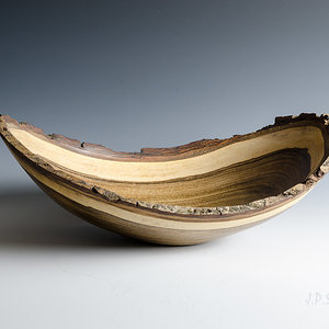 English Walnut Natural Edge Bowl