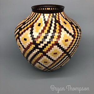 Basketweave Closed Vessel