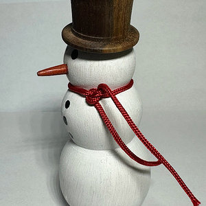 snowman side view