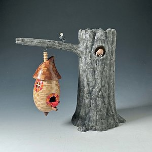 Who gets the birdhouse?