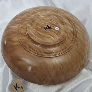 #2056 Quilted Maple bowl