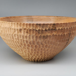 Carved Maple Bowl