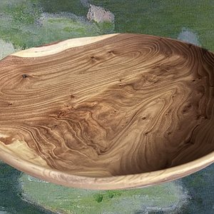 Elm platter