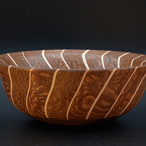 Leopardwood bowl