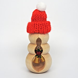 Red Beanie Snowman