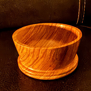 Canarywood bowl