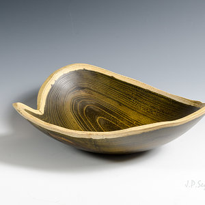 Fumed Black Locust Bowl