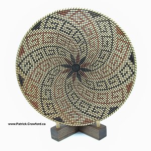 Greek Key Basket Illusion Platter