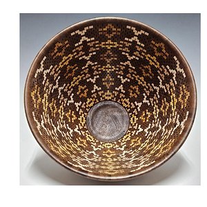 Scandinavian Influenced Bowl. (Inside)