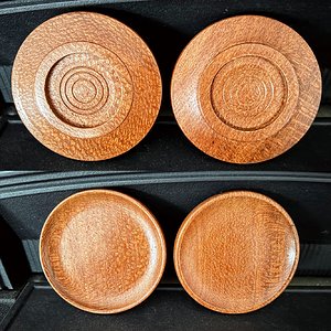 Leopard wood dishes