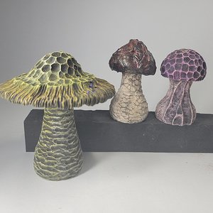 Mushroom trio