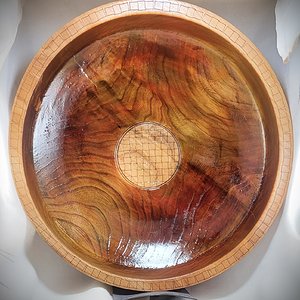 Basket Weave Ash bowl.